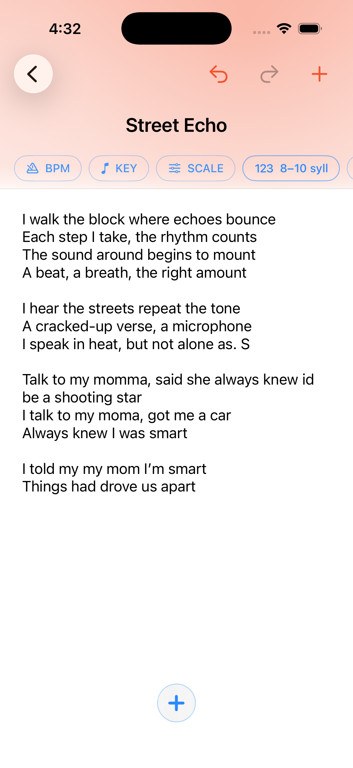 Penwork Studios — Street Echo lyric editor